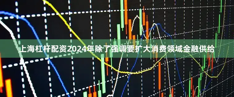 上海杠杆配资2024年除了强调要扩大消费领域金融供给